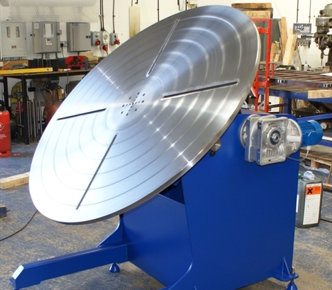 Model L -  Rotary and Tilt, Faceplate diameter 1600mm, Vertical Load: 500kg
